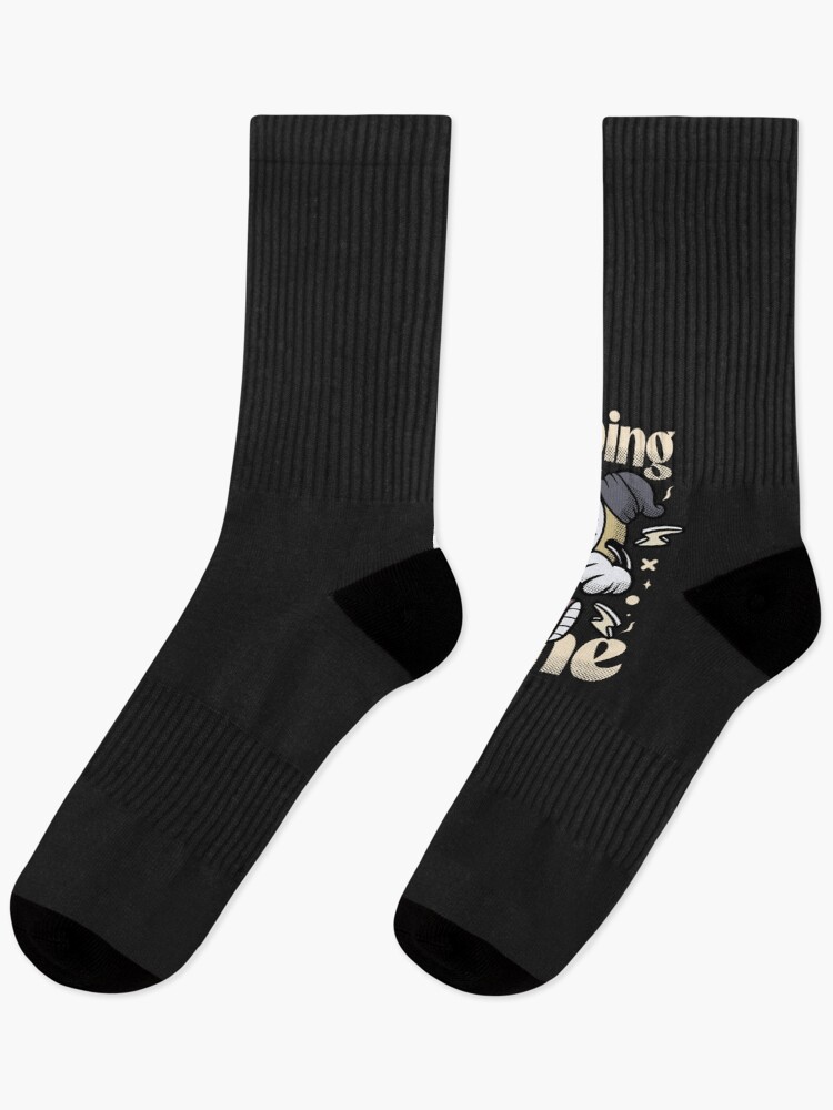 Thumbnail 1 of 5, Socks, Time designed and sold by ASTERIKSA-STORE.