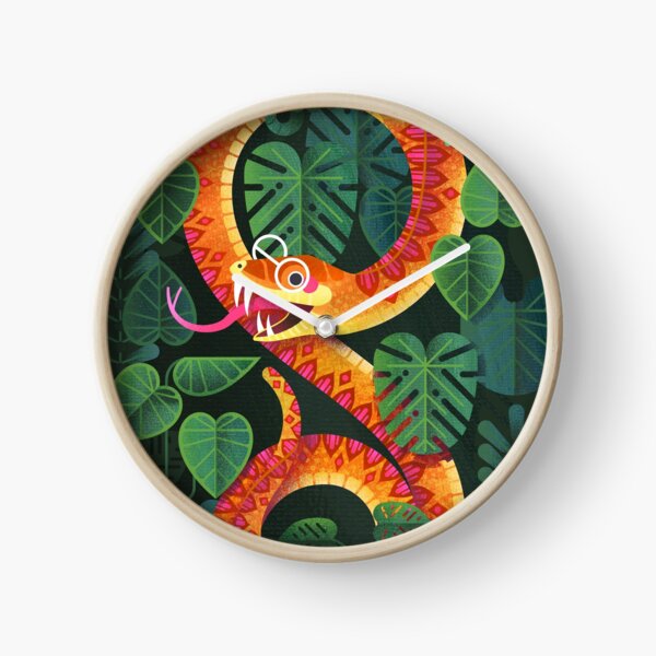 Mr Snake Visited the Optometrist Clock
