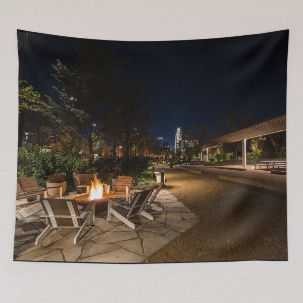 Item preview, Omaha Fire Pit With City View designed and sold by mljdwhite.
