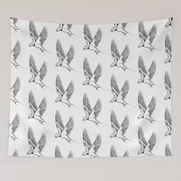 Item preview, Flight of the Swallow designed and sold by Pacoink.