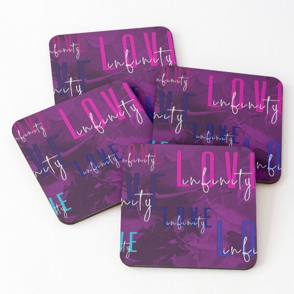 Item preview, Love Infinity -Valentine Day Gifts - Abstract Art background designed and sold by ShreecreatE.