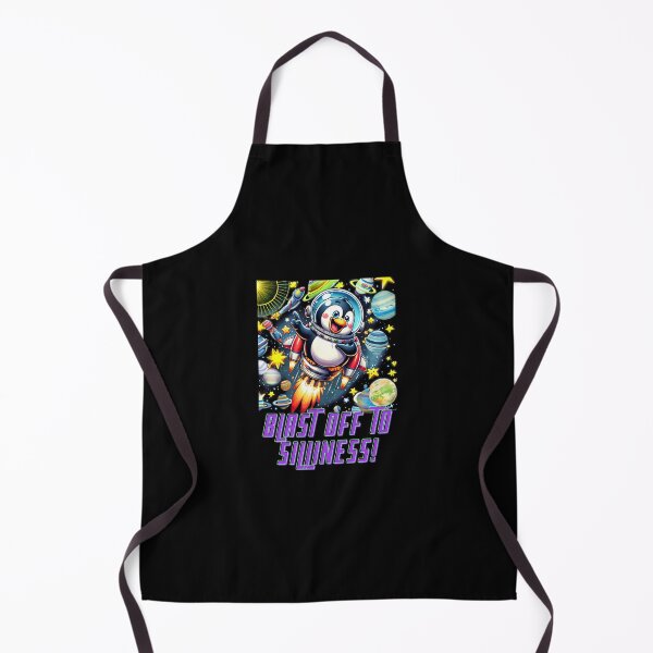 Item preview, Galactic Giggles the Penguin designed and sold by OferShayo.