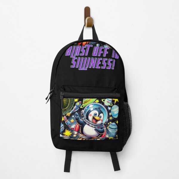Item preview, Galactic Giggles the Penguin designed and sold by OferShayo.