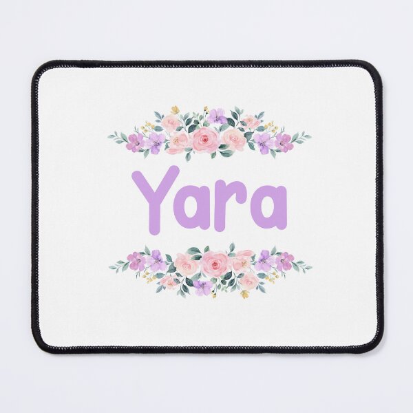 Item preview, Purple Flower Yara Name Label designed and sold by NormadWorld.