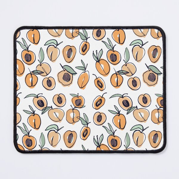 Item preview, Vector illustration of detailed big shiny peach. Fresh fruit isolated on white background. designed and sold by paratynka.