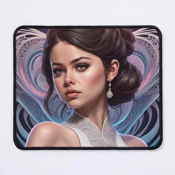 Item preview, Selena Gomez AI designed and sold by BeeesArt.