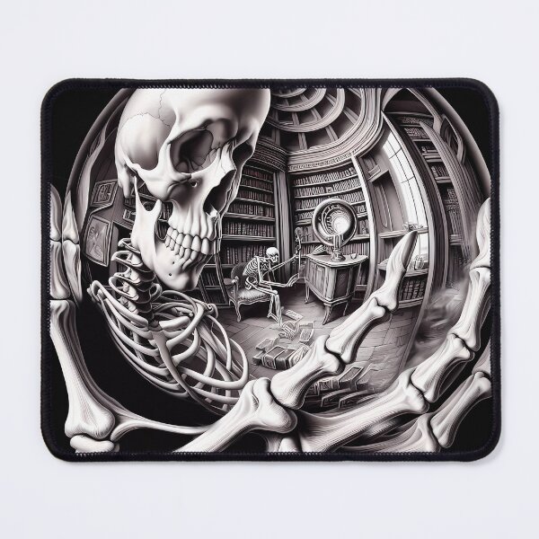 Item preview, skeletal hand delicately cradling a crystal ball designed and sold by GratefulHippies.