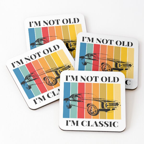 Item preview, I'm Not Old I'm Classic Funny Car Graphique  designed and sold by ViewElegance ⭐⭐⭐⭐⭐.