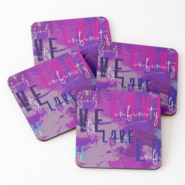 Item preview, Love Infinity -Valentine Day Gifts - Abstract Art background designed and sold by ShreecreatE.