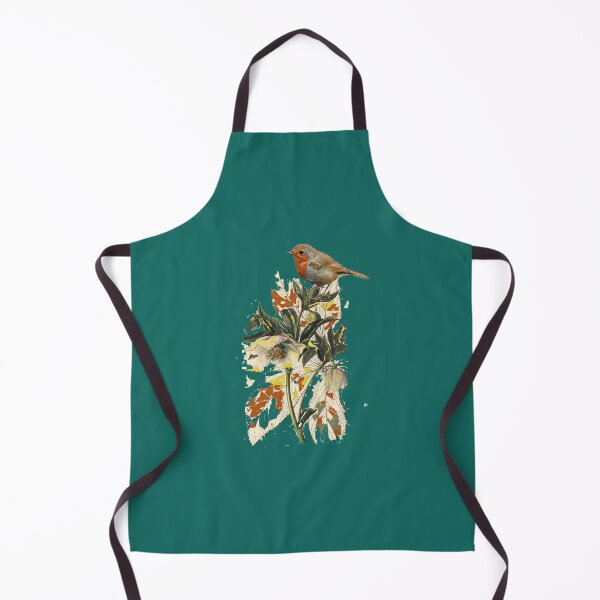 Item preview, Bird Perched on Colorful Flower Drawing designed and sold by atelierhol.