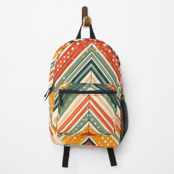 Item preview, Herringbone Pattern - Red Yellow Blue Polka Dots Pattern ; Pattern, Chevron designed and sold by PatternInArt.
