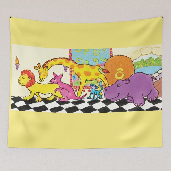 Item preview, "King Leo’s Guests in Palace Hall" designed and sold by gigiamal.