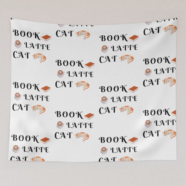 Item preview, Book Latte Cat  designed and sold by printmala.