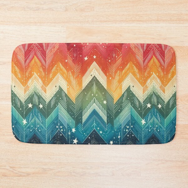 Item preview,  Herringbone Pattern - Stars and Night Pattern  ; Pattern,  Chevron designed and sold by PatternInArt.