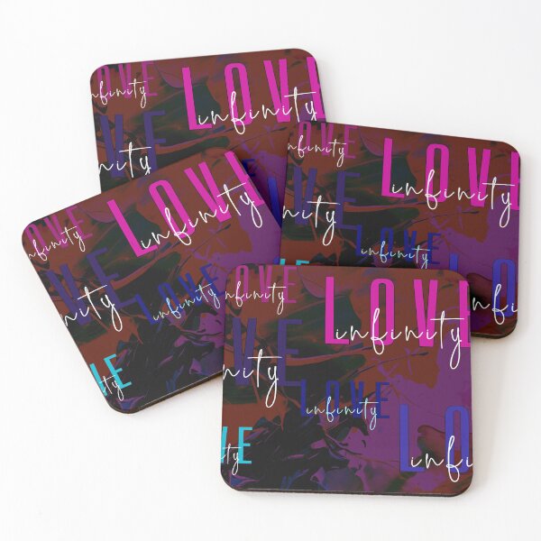 Item preview, Love Infinity -Valentine Day Gifts - Abstract Art background designed and sold by ShreecreatE.