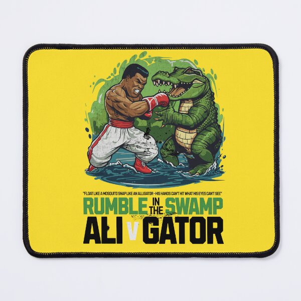 Item preview, Rumble in the Swamp: Ali vs Gator Showdown designed and sold by Sir Meow Meow.