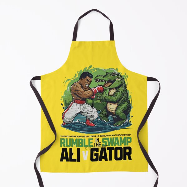 Item preview, Rumble in the Swamp: Ali vs Gator Showdown designed and sold by Sir Meow Meow.