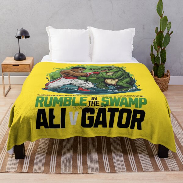 Item preview, Rumble in the Swamp: Ali vs Gator Showdown designed and sold by Sir Meow Meow.