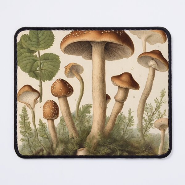 Item preview, Botanical (mushroom b) designed and sold by BoxcarDesigns.