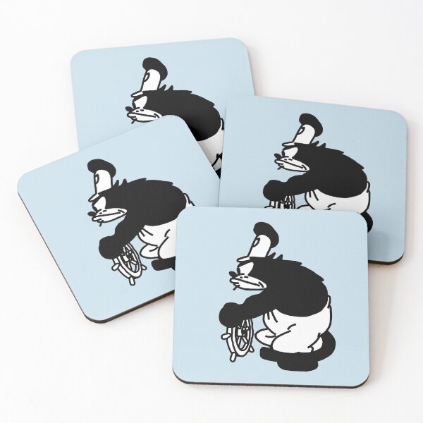 Item preview, Angry Cat Pete and Steamboat Willie 1928 designed and sold by ellenhenry.