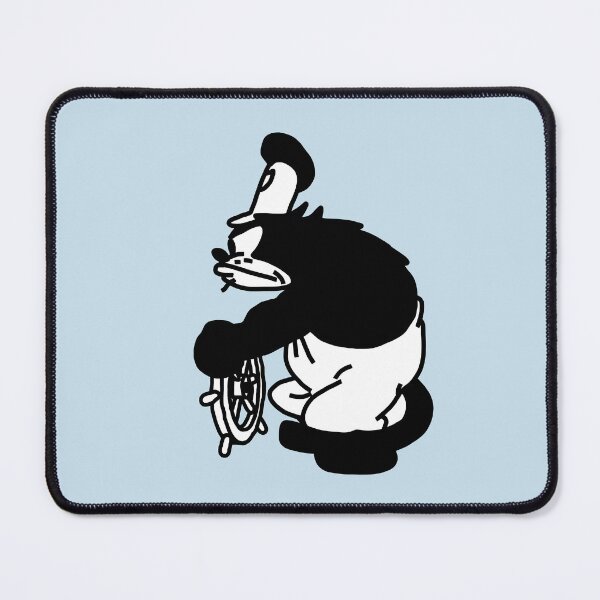 Item preview, Angry Cat Pete and Steamboat Willie 1928 designed and sold by ellenhenry.