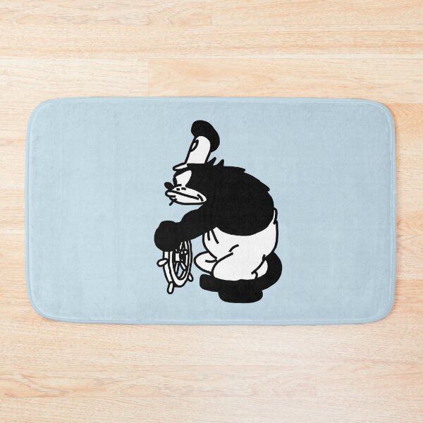Item preview, Angry Cat Pete and Steamboat Willie 1928 designed and sold by ellenhenry.