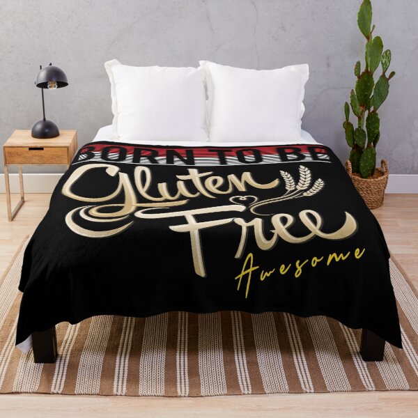 Item preview, Born to be "Gluten-free" awesome Tee design designed and sold by MyGluteesFree77.