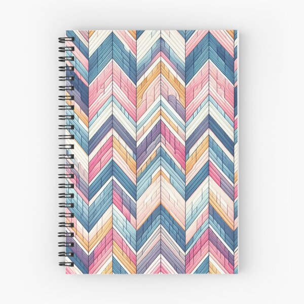 Item preview,  Herringbone Pattern - Mint Blue , Pink and White Pattern ; Pattern,  Chevron designed and sold by PatternInArt.