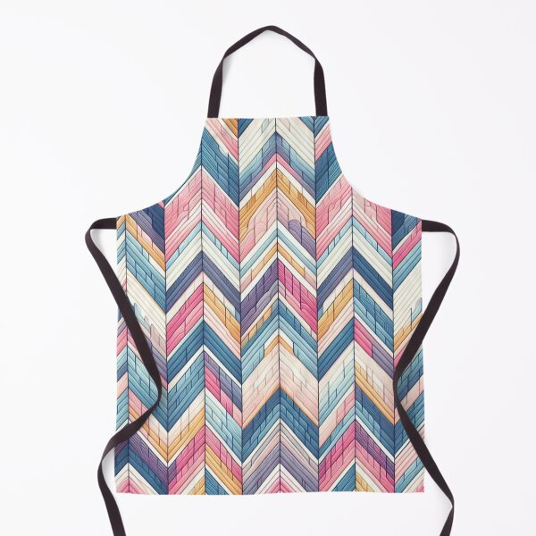 Item preview,  Herringbone Pattern - Mint Blue , Pink and White Pattern ; Pattern,  Chevron designed and sold by PatternInArt.
