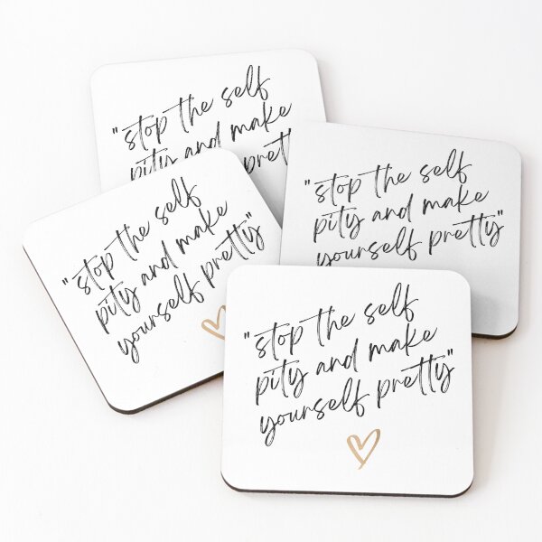 Item preview, Stop the self pity and make yourself pretty designed and sold by Mirosou.