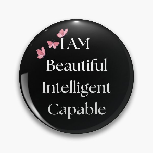 Item preview, I am beautiful Intelligent and capable  designed and sold by Fionamyles.