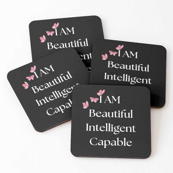 Item preview, I am beautiful Intelligent and capable  designed and sold by Fionamyles.