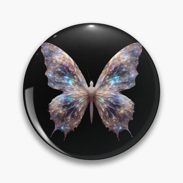Item preview, Holographic Masterpiece: Butterfly designed and sold by AI-Only Creations.