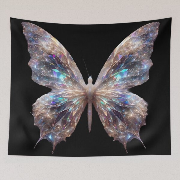 Item preview, Holographic Masterpiece: Butterfly designed and sold by AI-Only Creations.