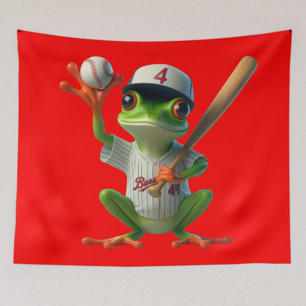 Item preview, Baseball Funky Frogs designed and sold by joyfulcow.