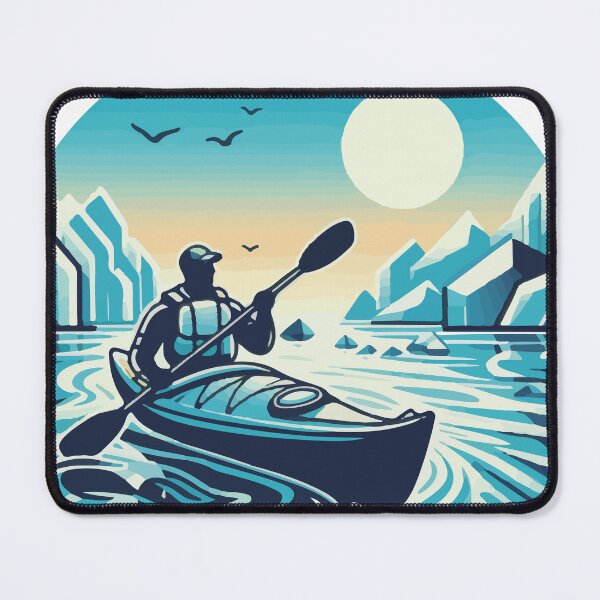 Item preview, Arctic kayak paddler designed and sold by Kajakfoto.