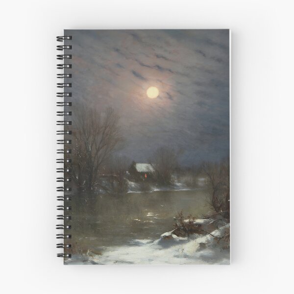 Item preview, Under a Full Moon - Jervis McEntee designed and sold by darkgothicart.