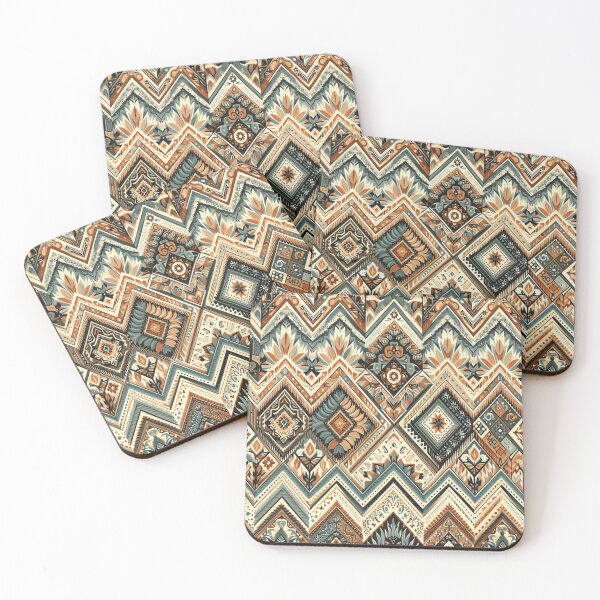 Item preview, Herringbone Pattern - Ancient Damask Terracotta Pattern ; Pattern, Chevron designed and sold by PatternInArt.