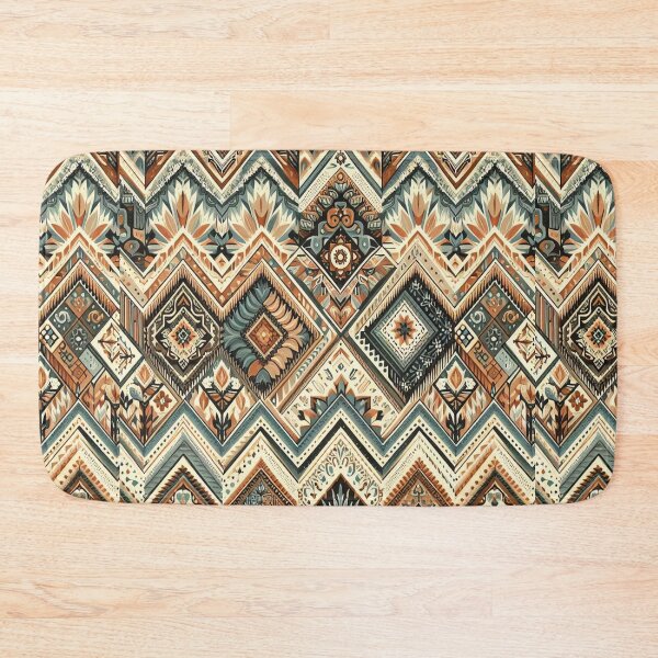 Item preview, Herringbone Pattern - Ancient Damask Terracotta Pattern ; Pattern, Chevron designed and sold by PatternInArt.
