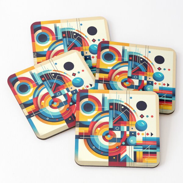 Item preview, Vibrant Geometric Symphony designed and sold by BestArtByArvind.