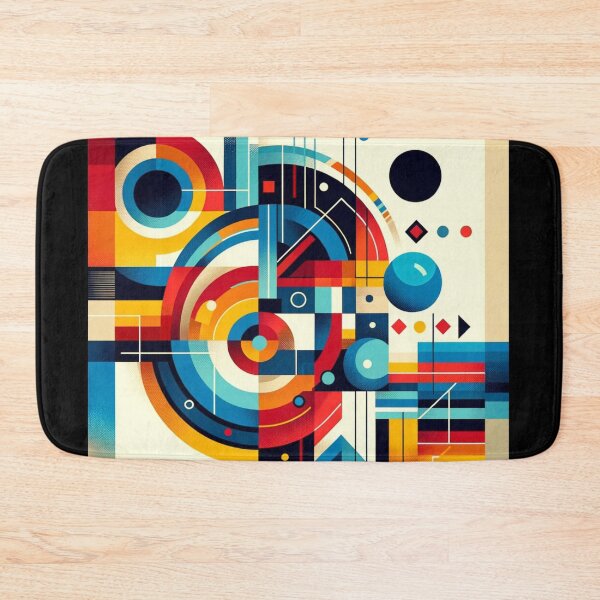 Item preview, Vibrant Geometric Symphony designed and sold by BestArtByArvind.