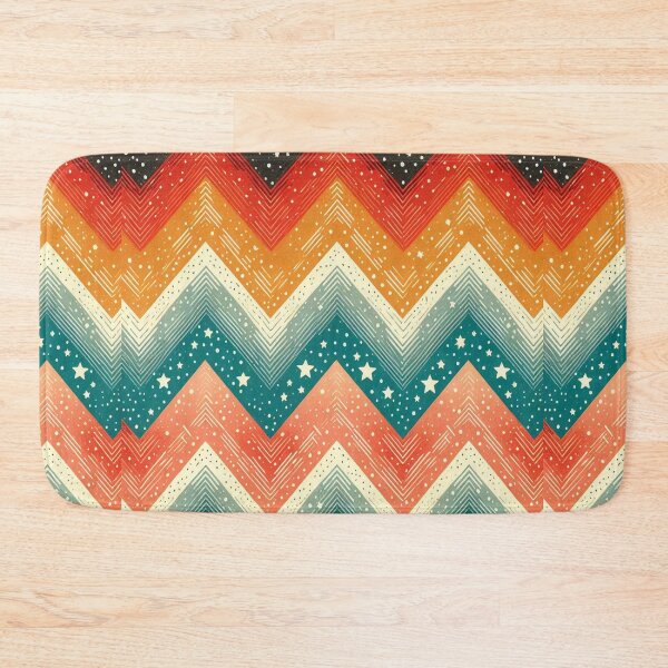 Item preview, Herringbone Pattern - Stars and Night Zigzag Pattern  ; Pattern,  Chevron designed and sold by PatternInArt.