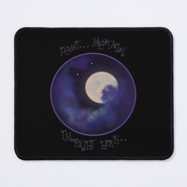 Item preview, Pssst Moon Night Painting designed and sold by AK-Hevonen.