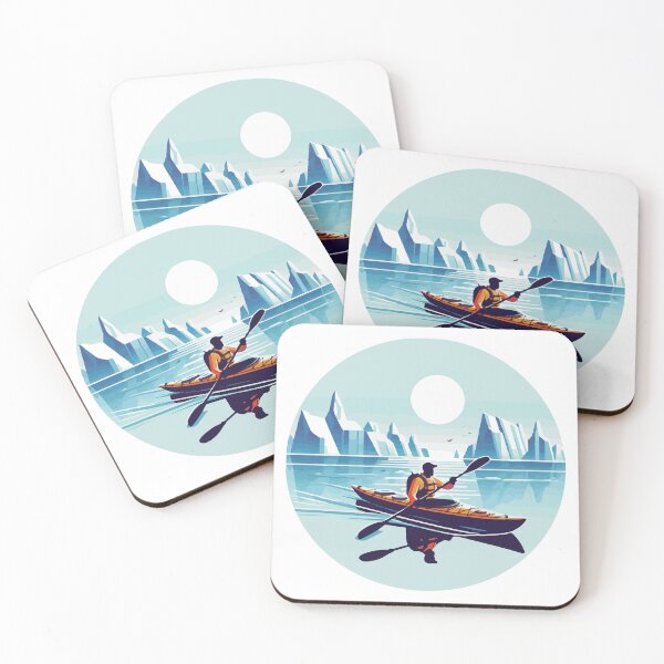 Item preview, Arctic kayak paddler designed and sold by Kajakfoto.