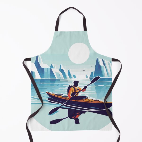 Item preview, Arctic kayak paddler designed and sold by Kajakfoto.