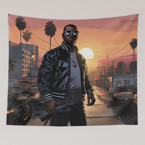 Item preview, Lagos | Hip Hop style designed and sold by ComicsFactory.