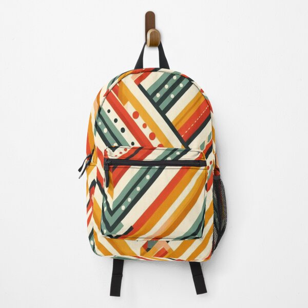 Item preview, Herringbone Pattern - Red Yellow Green Polka Dots Pattern ; Pattern, Chevron designed and sold by PatternInArt.