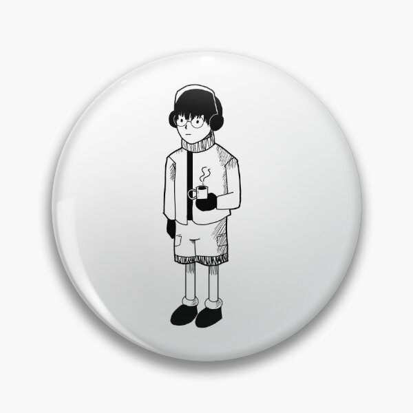Item preview, manga boy - black and white designed and sold by Paoum.