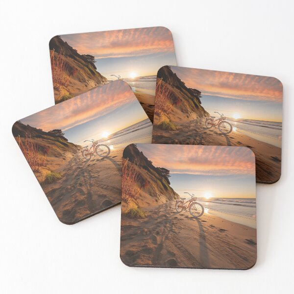 Item preview, Sunrise with my beach bike  designed and sold by Foreververypoor.