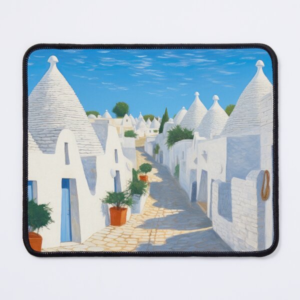 Item preview, Alberobello Trulli - Wandering Puglia Italy designed and sold by GalleryOXO.